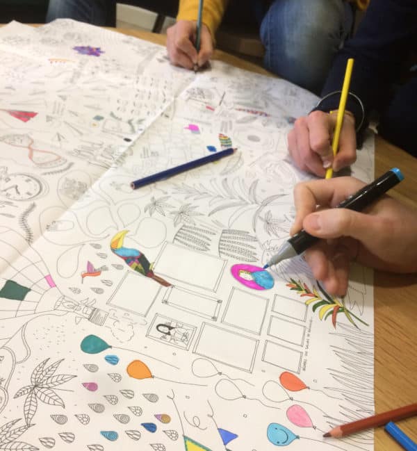 Poster d'équipe Cairn Color